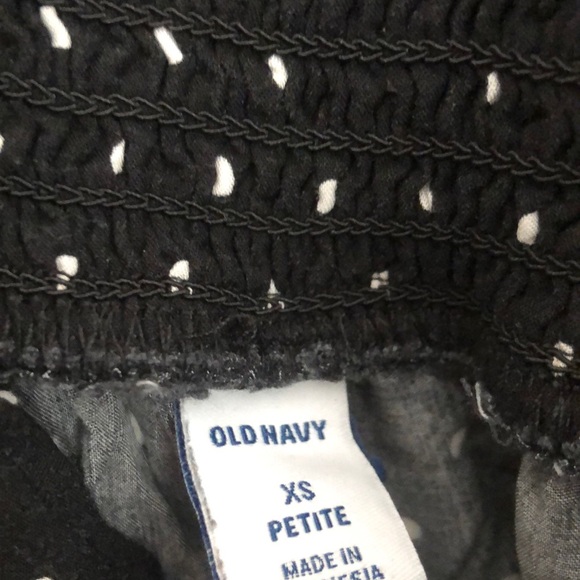 Old Navy Square Neck Cami Black and White Polka Dot Jumpsuit - Picture 6 of 7